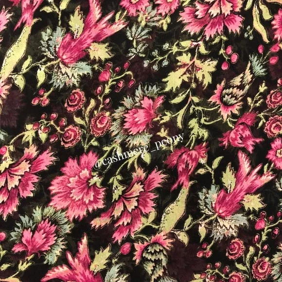 Misa Los Angeles Alicia Floral‎ Flare-Sleeve Blouse Small - Picture 8 of 12